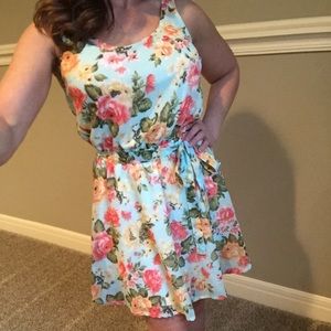 Floral summer dress